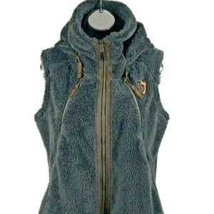 KUHL Flight Vest Italian deep pile fleece sz m